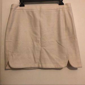 J. Crew wool lined mini skirt